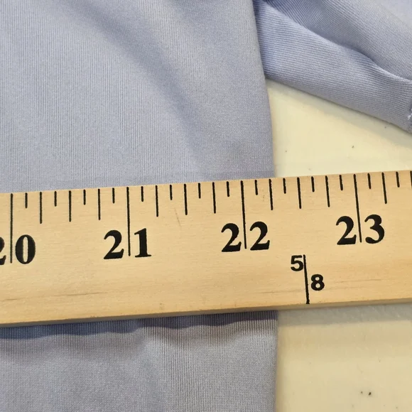 UNDER ARMOUR UA Motion Loose Women's Short Sleeve Shirt, Light Blue, Size Medium - Picture 10 of 11